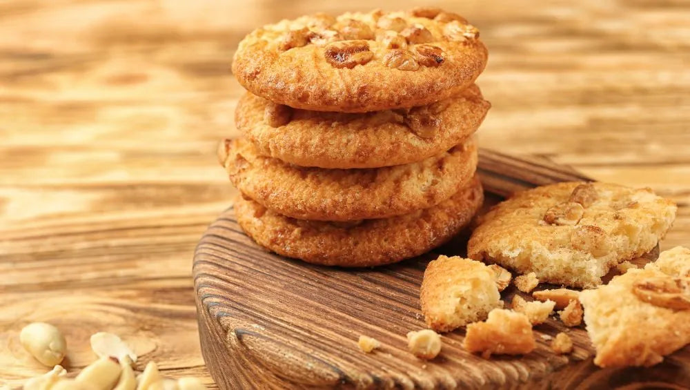 Image de cookies au beurre de cacahuète.